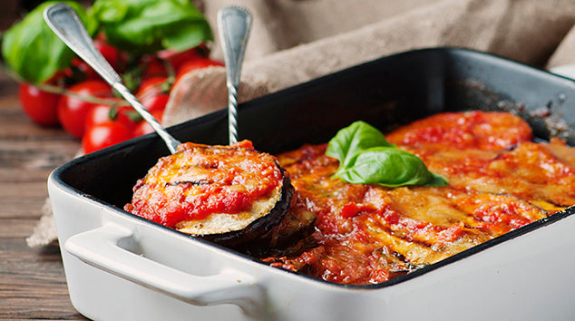 Gluten-Free, Low Carb Eggplant Parmesan
