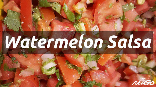 Fresh Watermelon Salsa