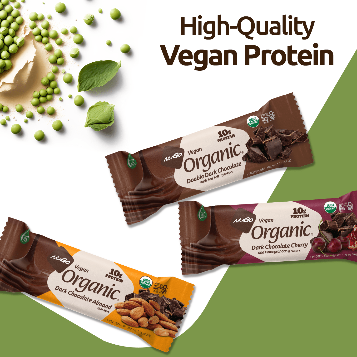 High Quality Vegan Protein Text Image