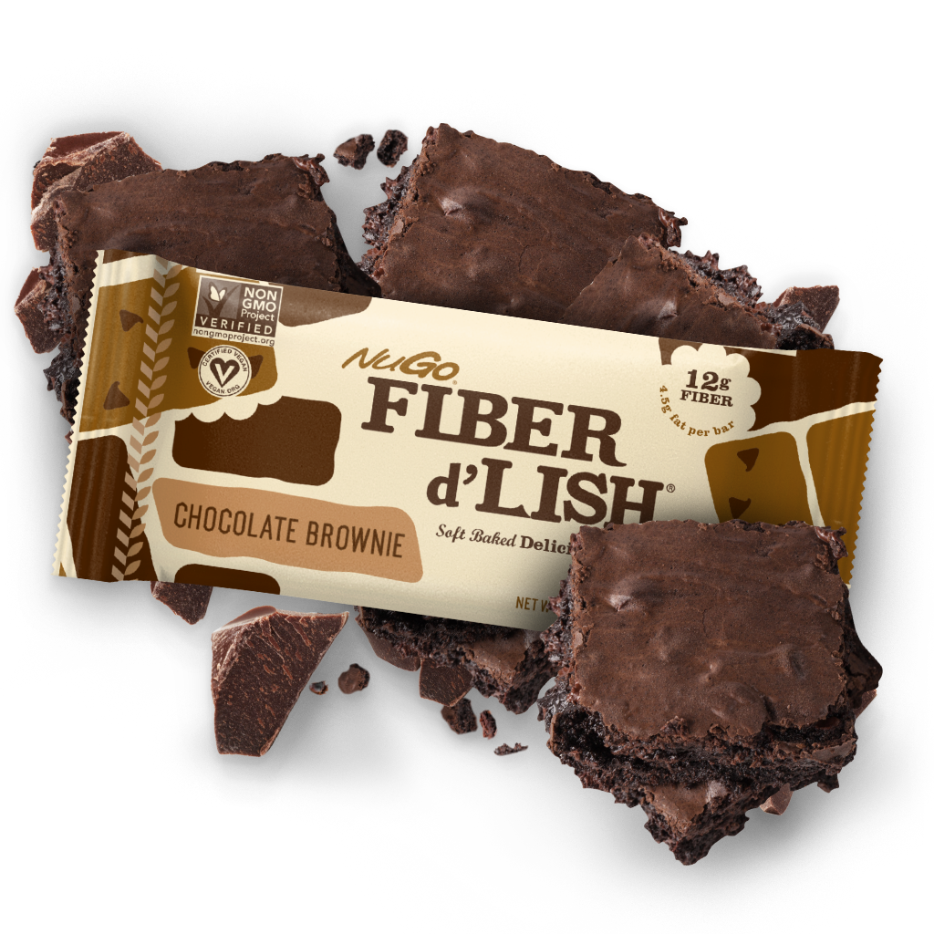 NuGo Fiber d'Lish Chocolate Brownie