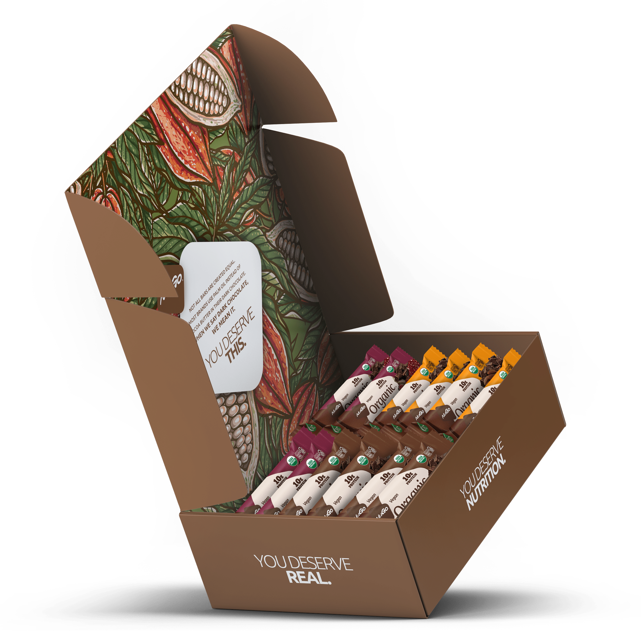 NuGo Organic Variety Pack Box